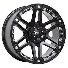 Status DIRT A.T D01 Flatblack Chrome inserts flgar